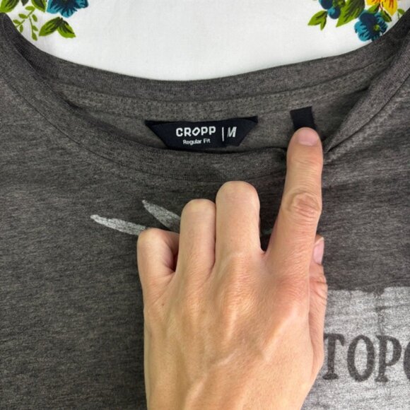 Gray Graphic Men's T-Shirt - Picture 6 of 10